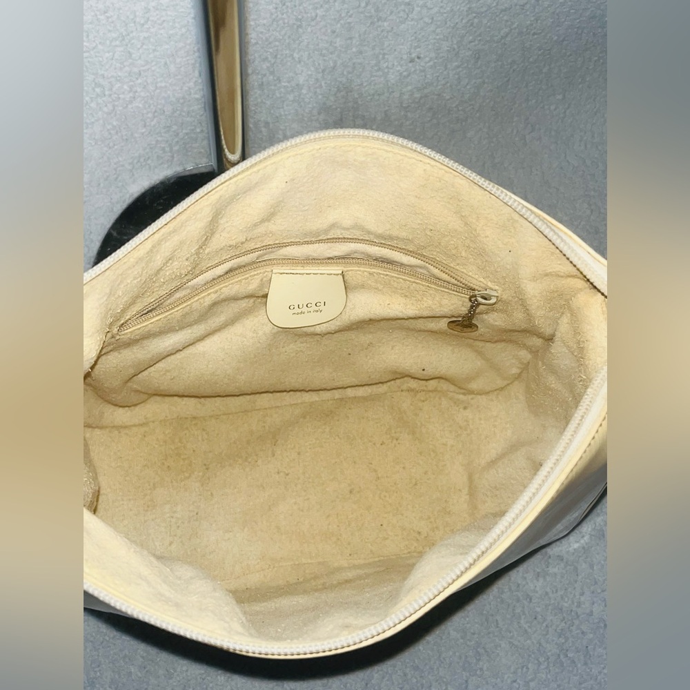 Gucci Vintage Beige Interlocking GG Shoulder Bag - Picture 12 of 15